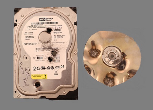 INET makes data sanitization safer and more thorough. Yes, ironically, there's probably still sections of recoverable data on this drive. Waukesha Data Sanitization Services